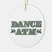 Dance ATM Keramisch Ornament (Links)