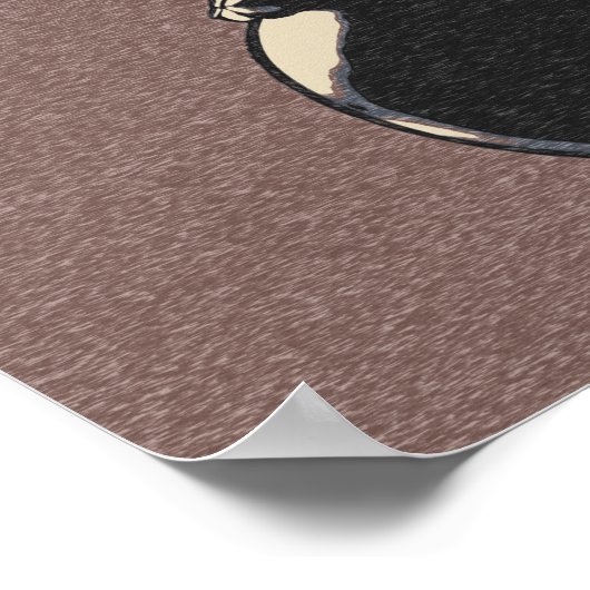 Dance babe, Dance. Submissieve meisjesvoeten geboe Poster (Hoek)