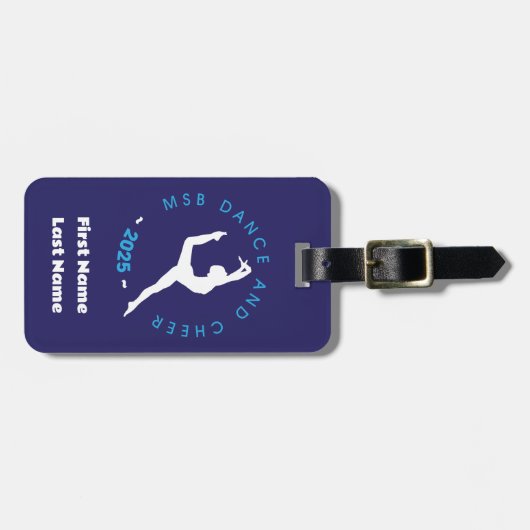  - Dance Bag Bagagelabel (Voorkant horizontaal)