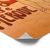 Dance Ballerina Art Nouveau Ballet Dancer Poster (Hoek)