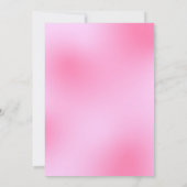 Dance Ballerina Birthday Party Invitation Kaart (Achterkant)