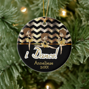 Dance - Ballerina Girls Ceramic Ornament