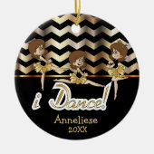 Dance - Ballerina Girls Ceramic Ornament (Voorkant)