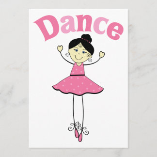 Dance Ballerina Kaart