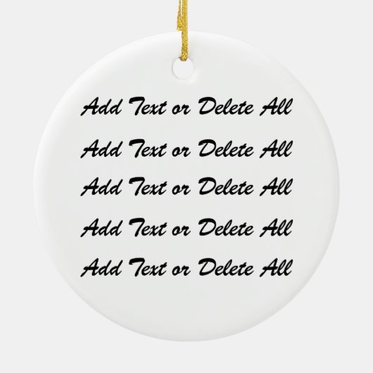 Dance Ballerina Keramisch Ornament (Achterkant)