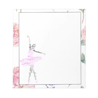 Dance Ballerina | NOTITIEBLOK WATERVERF ROOS