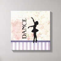 Dance - Ballerina Silhouette  achtergrond