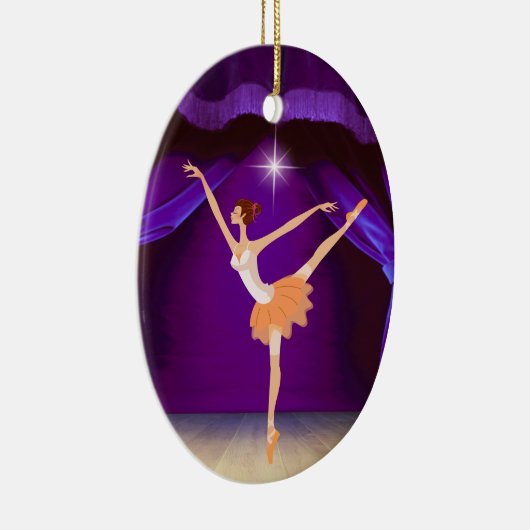Dance Ballerina - SRF Keramisch Ornament (Rechts)