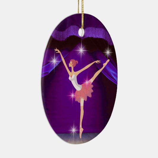 Dance Ballerina - SRF Keramisch Ornament (Rechts)