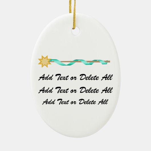 Dance Ballerina - SRF Keramisch Ornament (Achterkant)