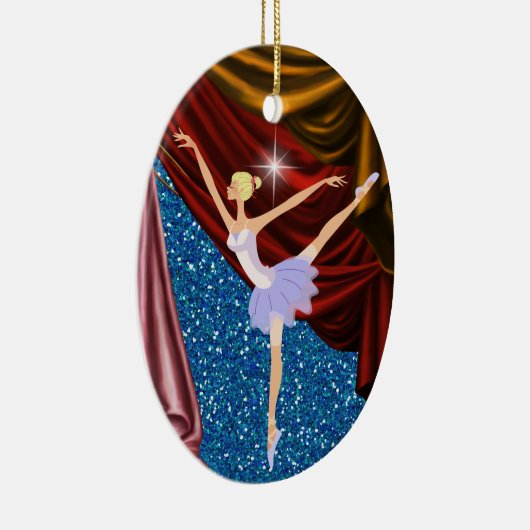 Dance Ballerina - SRF Keramisch Ornament (Rechts)