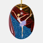 Dance Ballerina - SRF Keramisch Ornament (Voorkant)