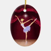 Dance Ballerina - SRF Keramisch Ornament (Voorkant)