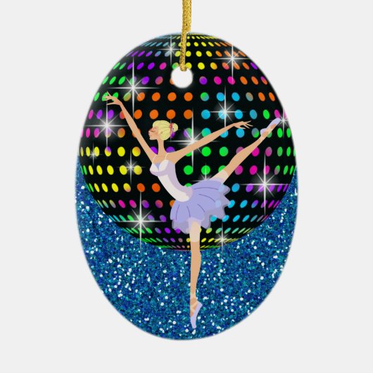 Dance Ballerina - SRF Keramisch Ornament (Voorkant)