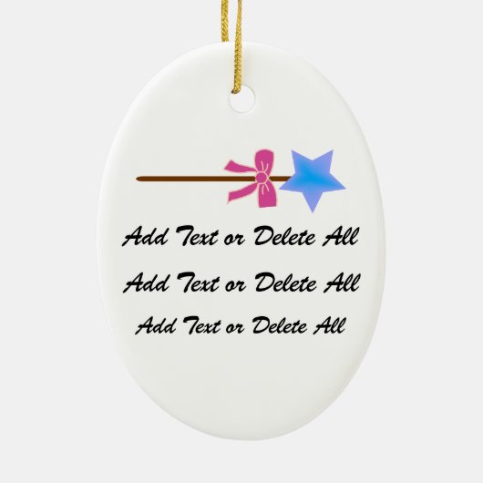 Dance Ballerina - SRF Keramisch Ornament (Achterkant)