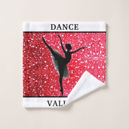 Dance Ballerina Wash Cloth Handdoek (Wasdoekje)