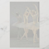 Dance Ballet Ballerinas Briefpapier (Voorkant)