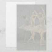 Dance Ballet Ballerinas Briefpapier (Voorkant / Achterkant)