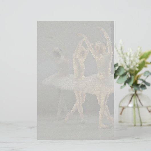 Dance Ballet Ballerinas Briefpapier (Staand voorkant)