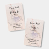 Dance Ballet Overweging Event Badge (Voor- en achterkant)