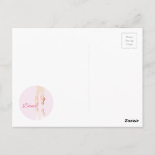 Dance Ballet Slippers Briefkaart