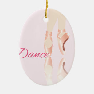 Dance Ballet Slippers Keramisch Ornament
