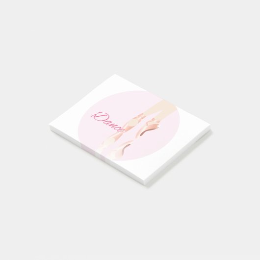 Dance Ballet Slippers Post-it® Notes (Schuin)
