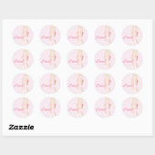 Dance Ballet Slippers Ronde Sticker (Vel)