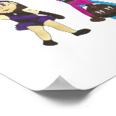 DANCE Ballet Tap Jazz Acro Hip Hop Lyrical Dancers Poster (Hoek)