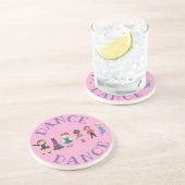 DANCE Ballet Tap Jazz Acro Hip Hop Lyrical Dancers Zandsteen Onderzetter (Zijkant)