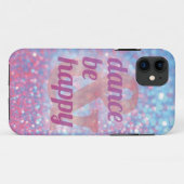 Dance & Be Happy Fphone case (Achterkant (horizontaal))