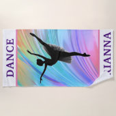 Dance Beach Handdoek (Voorkant)