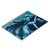 Dance Between Motion And Silence Notitieboek (Linkerzijde)