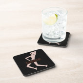 Dance Beverage Coaster Bier Onderzetter (Rechterzijde)