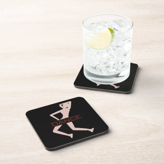 Dance Beverage Coaster Bier Onderzetter (Rechterzijde)
