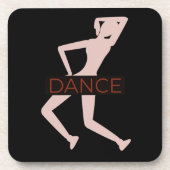 Dance Beverage Coaster Bier Onderzetter (Voorkant)