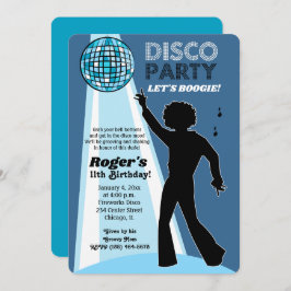 Dance Birthday Invitations van Disco Party 70 Kaart