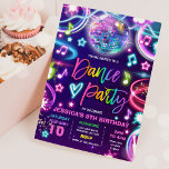 Dance Birthday Party Neon Glow Dance Disco Kaart<br><div class="desc">Dance Birthday Party Neon Glow Dance Disco Invitation Alle design zijn © PIXEL PERFECTION Party LTD</div>