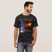 Dance Black Clubbing-muziek T-shirt (Voorkant volledig)