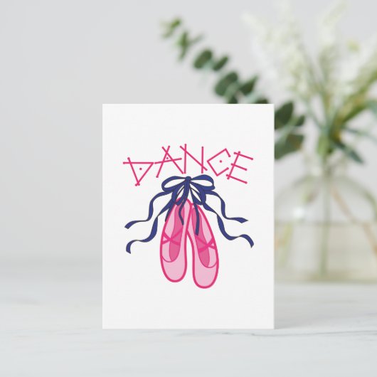 Dance Briefkaart (Staand voorkant)