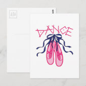 Dance Briefkaart (Voorkant / Achterkant)