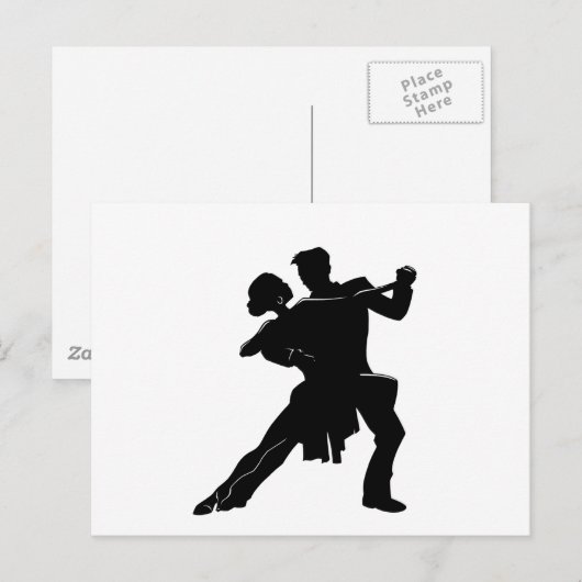 Dance Briefkaart (Voorkant / Achterkant)