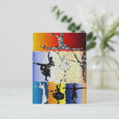 Dance Briefkaart (Staand voorkant)
