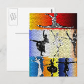 Dance Briefkaart (Voorkant / Achterkant)