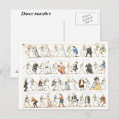 Dance briefkaart (Voorkant / Achterkant)