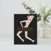 Dance Briefkaart (Staand voorkant)