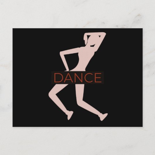 Dance Briefkaart (Voorkant)