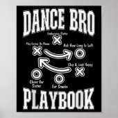Dance Brother Playbook Comp Grappig Dansen Trots D Poster (Voorkant)