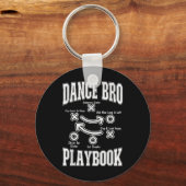 Dance Brother Playbook Comp Grappig Dansen Trots D Sleutelhanger (Voorkant)