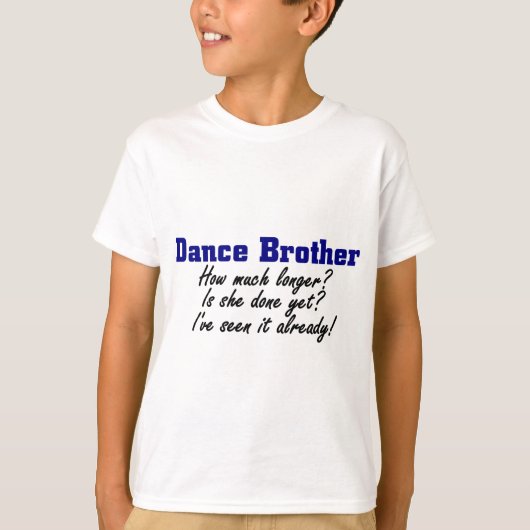 Dance Brother T-shirt (Voorkant)